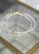 Load image into Gallery viewer, Maeve Stack | rainbow moonstone