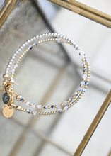 Load image into Gallery viewer, Maeve Stack | rainbow moonstone