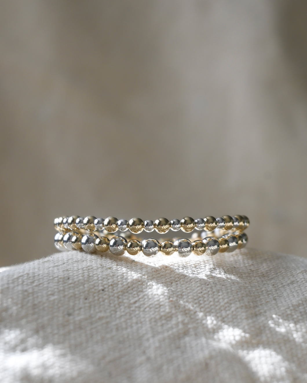 Mixed Set  |  gold + sterling silver