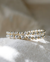 Load image into Gallery viewer, Mixed Set  |  gold + sterling silver
